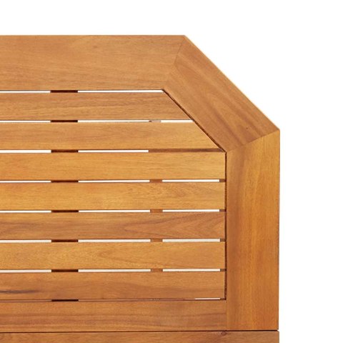 STOLIK BISTRO 90X50X75CM DREWNO AKACJOWE