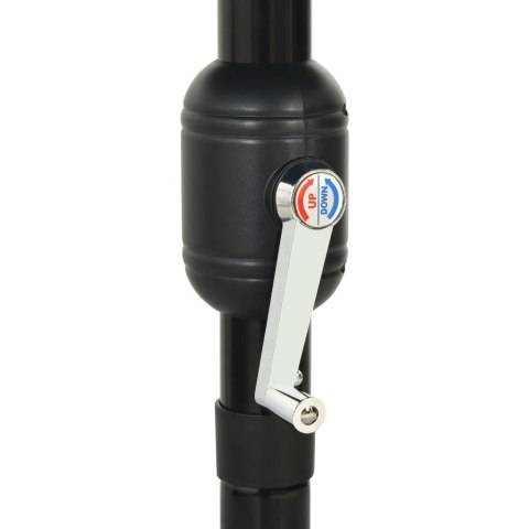 3-POZIOMOWY PARASOL NA ALUMINIOWYM SŁUPKU KOLOR TAUPE 3,5M