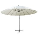PARASOL OGRODOWY WISZĄCY BIAŁY 3M SŁUPEK ALUMINIOWY