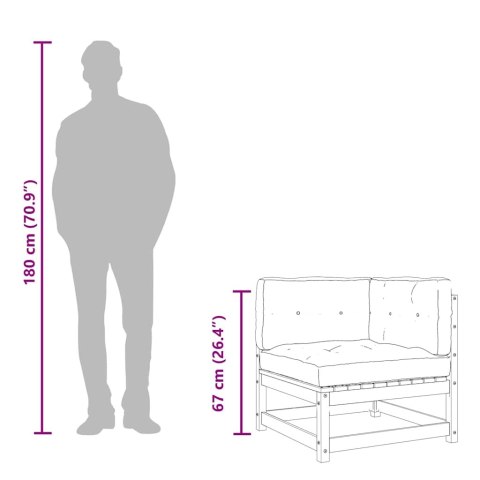 FOTEL BRĄZOWY 60CM OBITY TKANINĄ