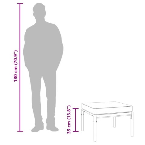 PODNÓŻKI OGRODOWE Z PIASKOWYMI PODUSZKAMI 2 SZT 60X60X35CM