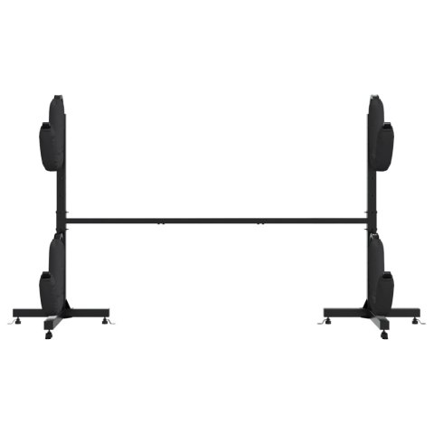 STOJAK NA 2 KAJAKI, 250X57X127,5CM, STAL