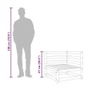 OGRODOWA SOFA 3-OSOBOWA IMPREGNOWANE DREWNO SOSNOWE