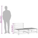 OGRODOWA SOFA BEZ PODŁOKIETNIKÓW PODNÓŻEK IMPREGNOWANA SOSNA