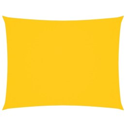 ŻAGIEL PRZECIWSŁONECZNY OGRODOWY WODOODPORNY MARKIZA TARAS 3X6M ŻÓŁTY