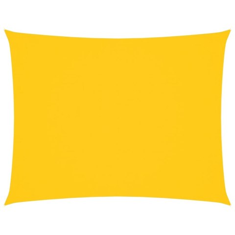 ŻAGIEL PRZECIWSŁONECZNY OGRODOWY WODOODPORNY MARKIZA TARAS 3X6M ŻÓŁTY