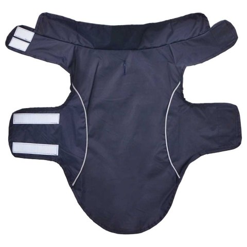 PŁASZCZ UBRANKO PRZECIWDESZCZOWE DLA PSA Z ODBLASKOWYMI PASKAMI XXS