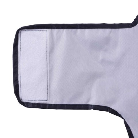 PŁASZCZ UBRANKO PRZECIWDESZCZOWE DLA PSA Z ODBLASKOWYMI PASKAMI XXS