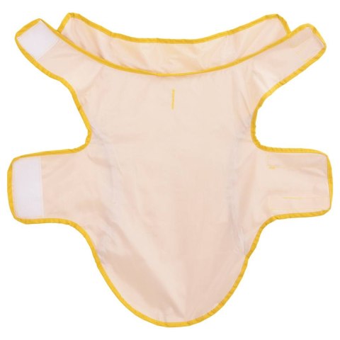 PŁASZCZ PRZECIWDESZCZOWY DLA PSA Z ODBLASKOWYMI PASKAMI