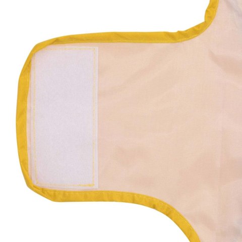 PŁASZCZ PRZECIWDESZCZOWY DLA PSA Z ODBLASKOWYMI PASKAMI