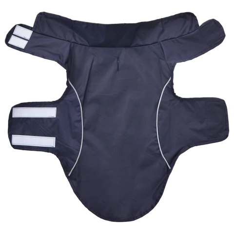 PŁASZCZ UBRANKO PRZECIWDESZCZOWE DLA PSA Z ODBLASKOWYMI PASKAMI XS