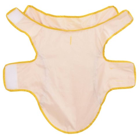 PŁASZCZ PRZECIWDESZCZOWY DLA PSA Z ODBLASKOWYMI PASKAMI