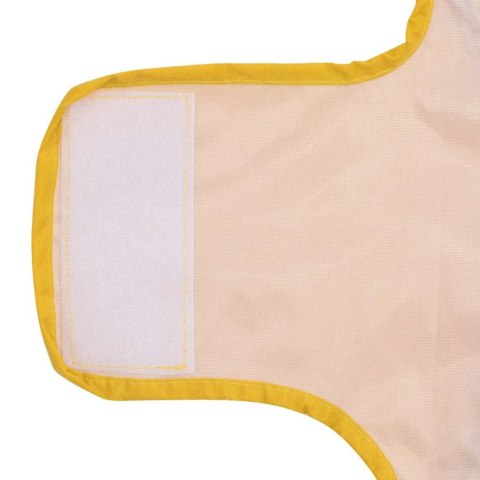 PŁASZCZ PRZECIWDESZCZOWY DLA PSA Z ODBLASKOWYMI PASKAMI