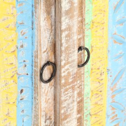 SZAFKA 61X35X76CM SUROWE DREWNO AKACJOWE