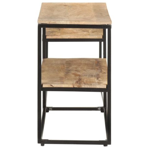 SZAFKA POD TELEWIZOR 180X30X50CM SUROWE DREWNO MANGO