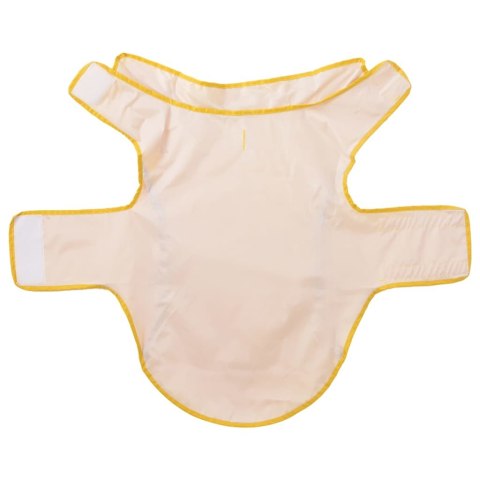 PŁASZCZ UBRANKO PRZECIWDESZCZOWE DLA PSA Z ODBLASKOWYMI PASKAMI L