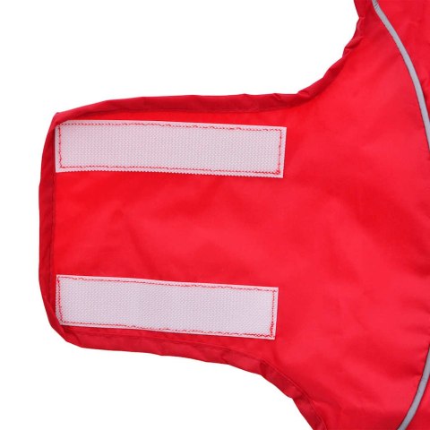 PŁASZCZ UBRANKO PRZECIWDESZCZOWE DLA PSA Z ODBLASKOWYMI PASKAMIXXS