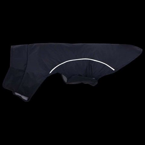 PŁASZCZ UBRANKO PRZECIWDESZCZOWE DLA PSA Z ODBLASKOWYMI PASKAMI M