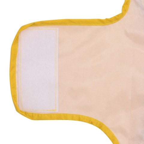 PŁASZCZ UBRANKO PRZECIWDESZCZOWE DLA PSA Z ODBLASKOWYMI PASKAMI M