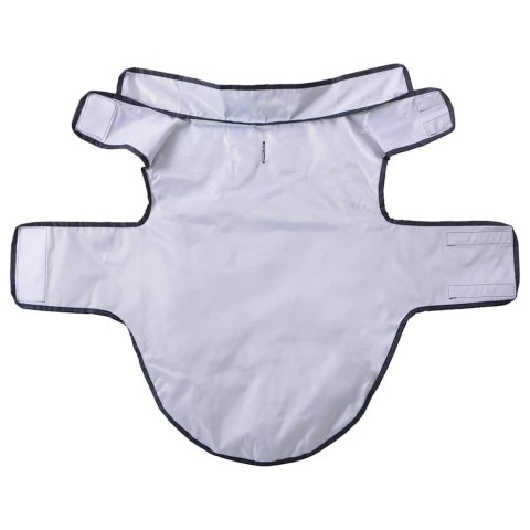 PŁASZCZ UBRANKO PRZECIWDESZCZOWE DLA PSA Z ODBLASKOWYMI PASKAMI XL