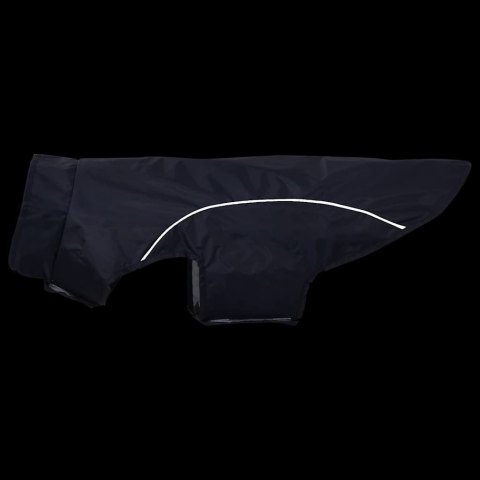 PŁASZCZ UBRANKO PRZECIWDESZCZOWE DLA PSA Z ODBLASKOWYMI PASKAMI XL