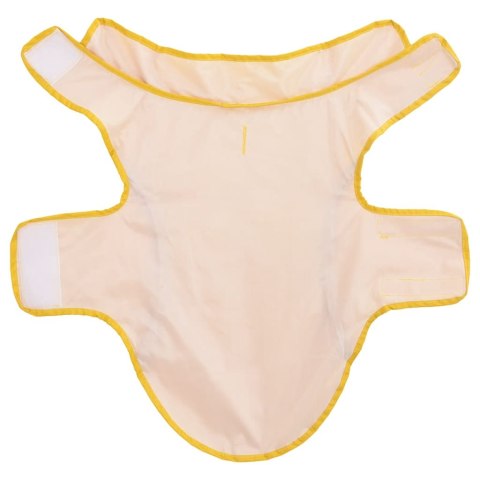 PŁASZCZ PRZECIWDESZCZOWY DLA PSA Z ODBLASKOWYMI PASKAMI