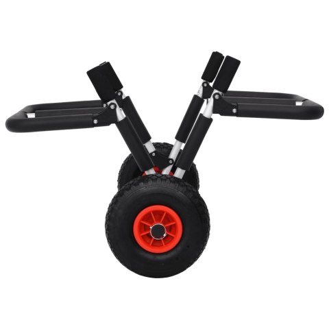 WÓZEK NA SUP NA 2 DESKI SURFINGOWE SKŁADANY 90KG ALUMINIOWY