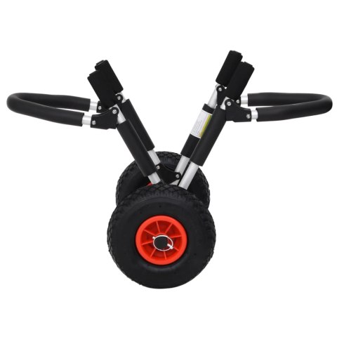 WÓZEK NA SUP NA DESKĘ SURFINGOWĄ SKŁADANY 45KG ALUMINIOWY