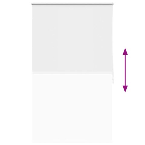 ROLETA OKIENNA ZACIEMNIAJĄCA BIAŁA 120X175CM