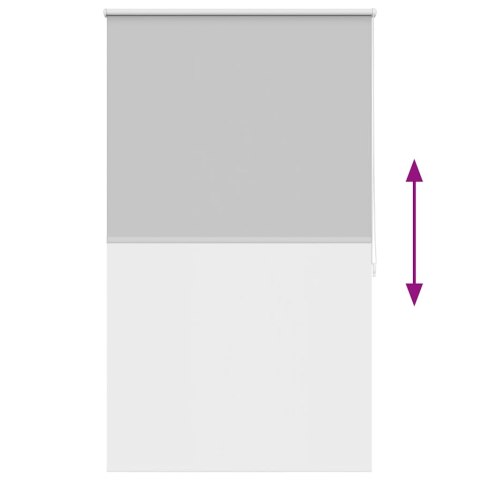 ROLETA OKIENNA ZACIEMNIAJĄCA SZARA 100X175CM