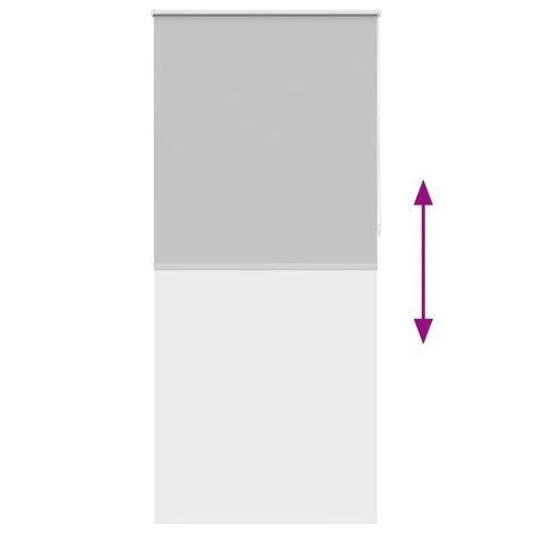 ROLETA ZACIEMNIANA 120X 230CM SZARA