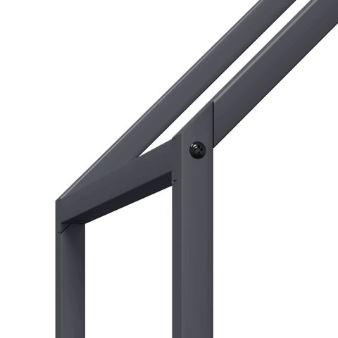 STOJAK NA DREWNO OPAŁOWE ANTRACYT 60X25X60CM