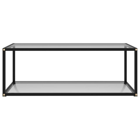 STOLIK HERBACIANY PRZEZROCZYSTY 100X50X35CM SZKŁO HARTOWANE