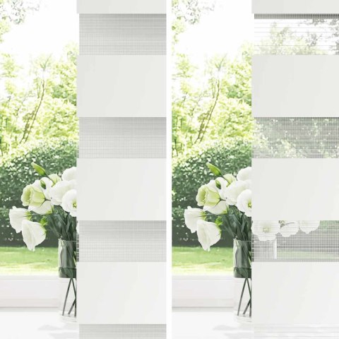 ROLETA W PASY (70X 120CM) BIAŁA