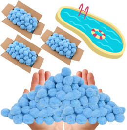 KULKI FILTRACYJNE 2100G DO POMPY BASENOWEJ ZAMIENNIK 75KG PIASKU CZYSTA WODA