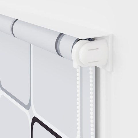 ROLETA PRYSZNICOWA 100X240CM WZÓR W KWADRATY