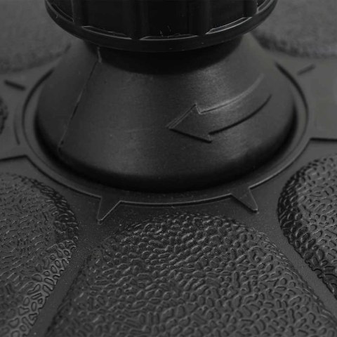 PODSTAWA DO PARASOLA WYPEŁNIANA WODĄ/PIASKIEM 15 L CZARNA