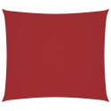 PROSTOKĄTNY ŻAGIEL PRZECIWSŁONECZNY WODOODPORNY OGRODOWY MARKIZA TARAS 2,5X3M CZERWONY