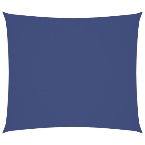PROSTOKĄTNY ŻAGIEL PRZECIWSŁONECZNY WODOODPORNY OGRODOWY MARKIZA TARAS 2,5X3M NIEBIESKI