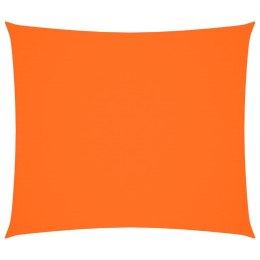 PROSTOKĄTNY ŻAGIEL PRZECIWSŁONECZNY WODOODPORNY OGRODOWY MARKIZA TARAS 2,5X3M POMARAŃCZ