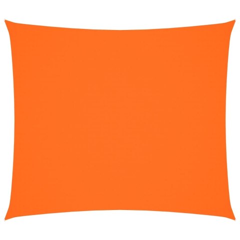 PROSTOKĄTNY ŻAGIEL PRZECIWSŁONECZNY WODOODPORNY OGRODOWY MARKIZA TARAS 2,5X3M POMARAŃCZ