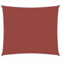 PROSTOKĄTNY ŻAGIEL PRZECIWSŁONECZNY WODOODPORNY OGRODOWY MARKIZA TARAS 2,5X3M TERAKOTA