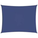 ŻAGIEL PRZECIWSŁONECZNY WODOODPORNY OGRODOWY MARKIZA TARAS PROSTOKĄT 2,5X3,5M NIEBIESKI
