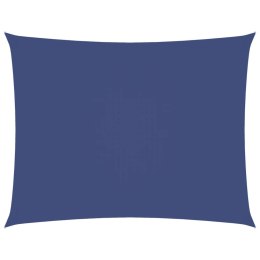 ŻAGIEL PRZECIWSŁONECZNY WODOODPORNY OGRODOWY MARKIZA TARAS PROSTOKĄT 2,5X3,5M NIEBIESKI