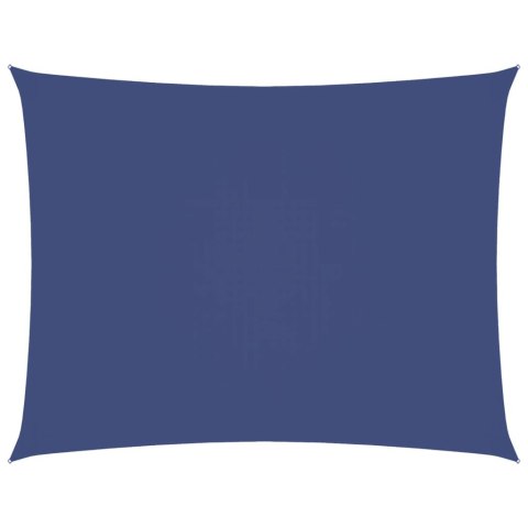 ŻAGIEL PRZECIWSŁONECZNY WODOODPORNY OGRODOWY MARKIZA TARAS PROSTOKĄT 2,5X3,5M NIEBIESKI