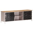 SZAFKA POD TV 120X30X40CM SUROWE DREWNO MANGO
