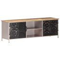 SZAFKA POD TV 120X30X40CM SUROWE DREWNO MANGO