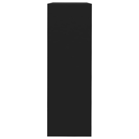 PÓŁKI ŚCIENNE KOSTKI 3 SZT CZARNE