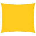PROSTOKĄTNY ŻAGIEL PRZECIWSŁONECZNY WODOODPORNY OGRODOWY MARKIZA TARAS 2,5X3M ŻÓŁTY