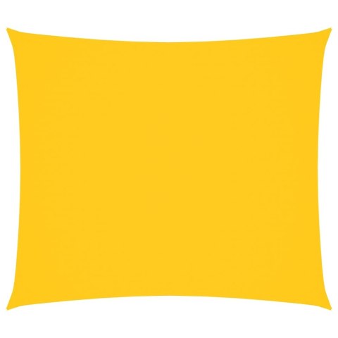 PROSTOKĄTNY ŻAGIEL PRZECIWSŁONECZNY WODOODPORNY OGRODOWY MARKIZA TARAS 2,5X3M ŻÓŁTY
